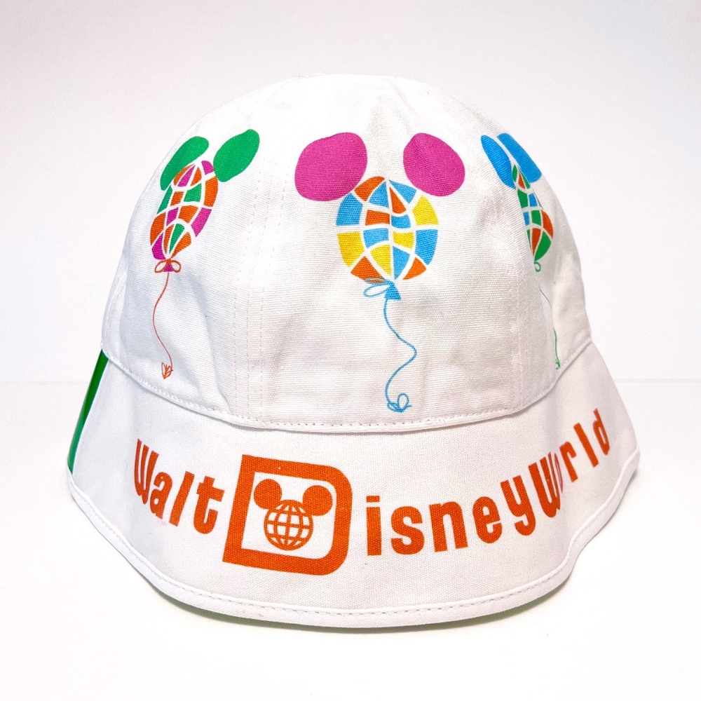 WDW 50th Anniversary Vault Mickey Balloons Bucket Hat Sun Visor Disney World